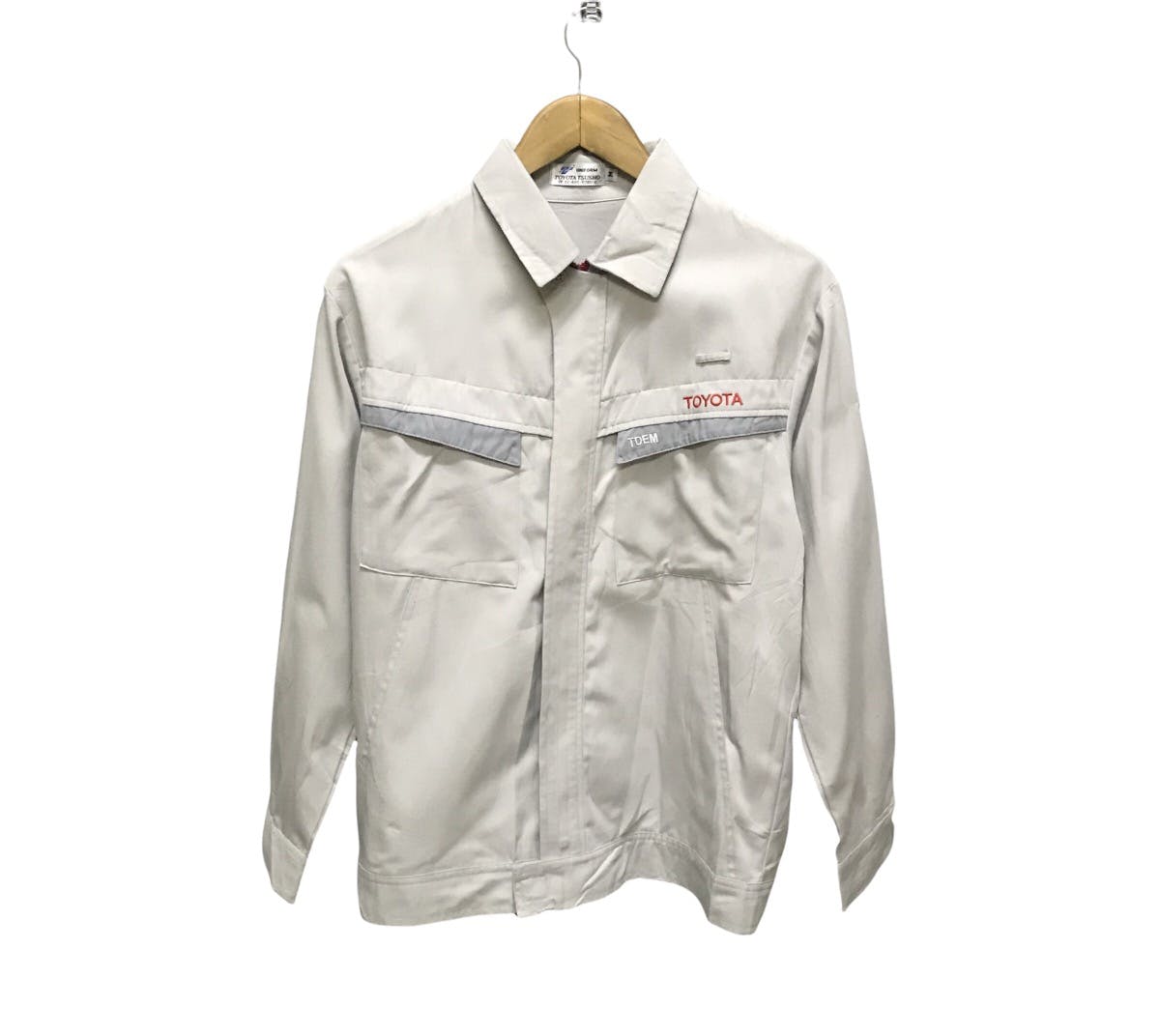 Vintage - Toyota uniform zipper work jacket