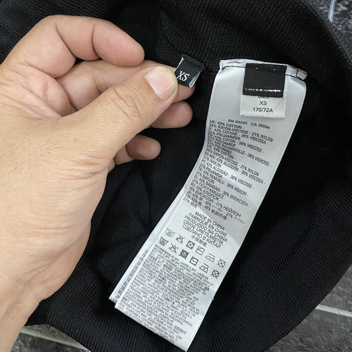 Diesel K-Suit-B Pantaloni Sweatpants XS Size Black Colour - 7