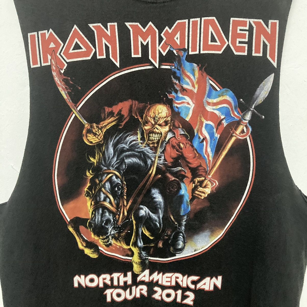 Iron Maiden North American Tour 2012 Sleeveless Shirt - 8