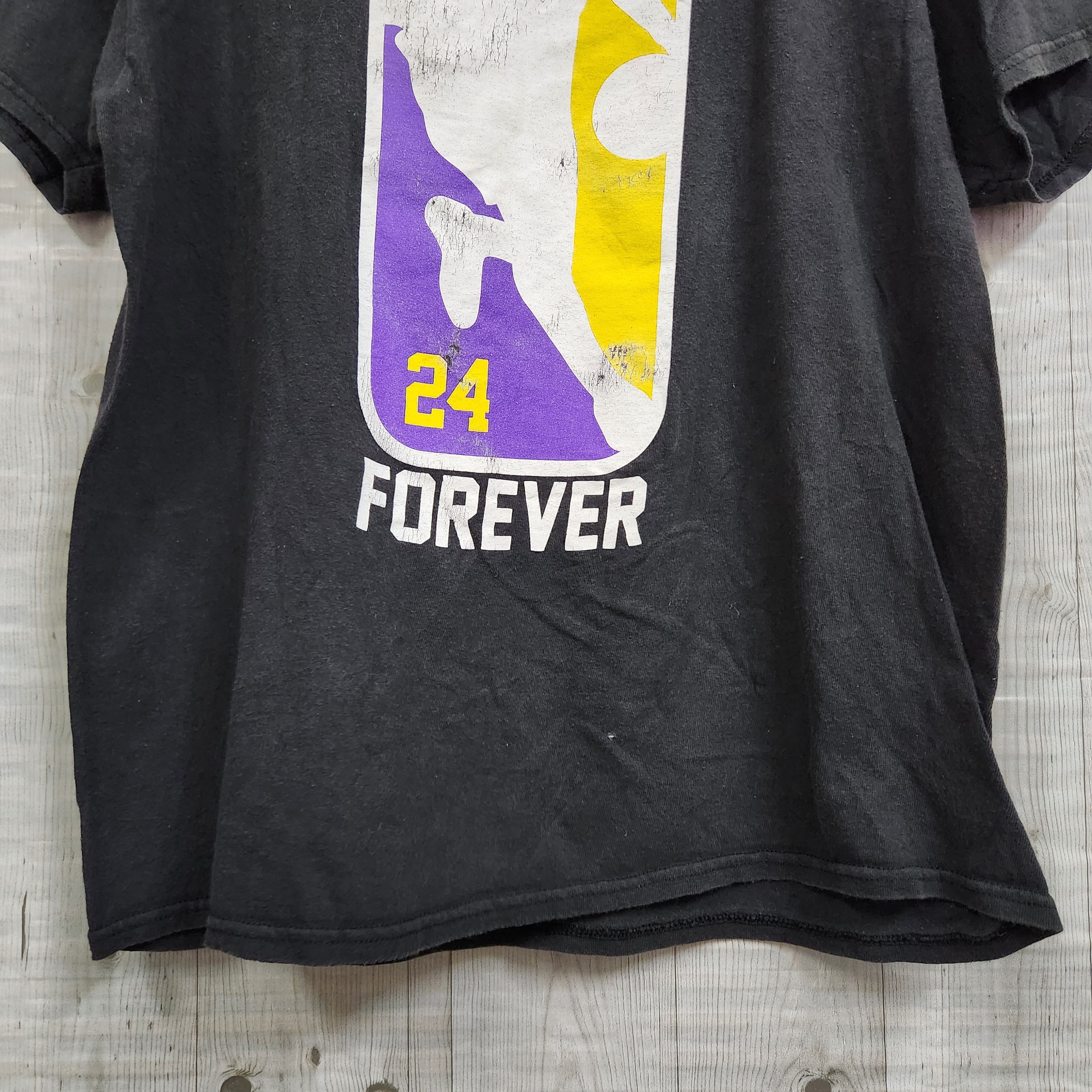 Vintage Y2K Kobe Bryant Forever NBA Lakers Tees - 6