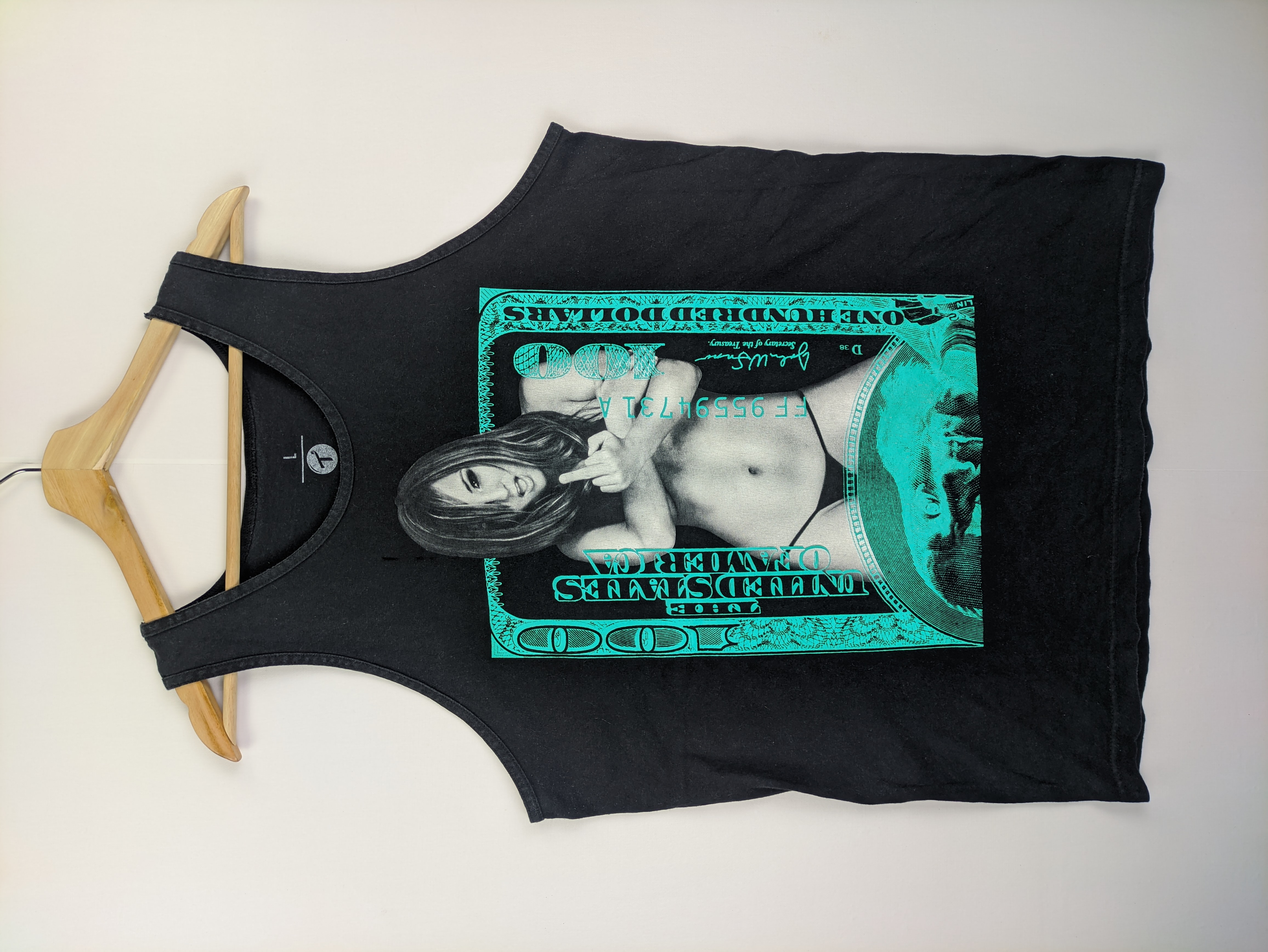 Other Designers Vintage - Steals🔥Tank Top Sexy Fuck Bitches Get Money |  89districtstore | REVERSIBLE