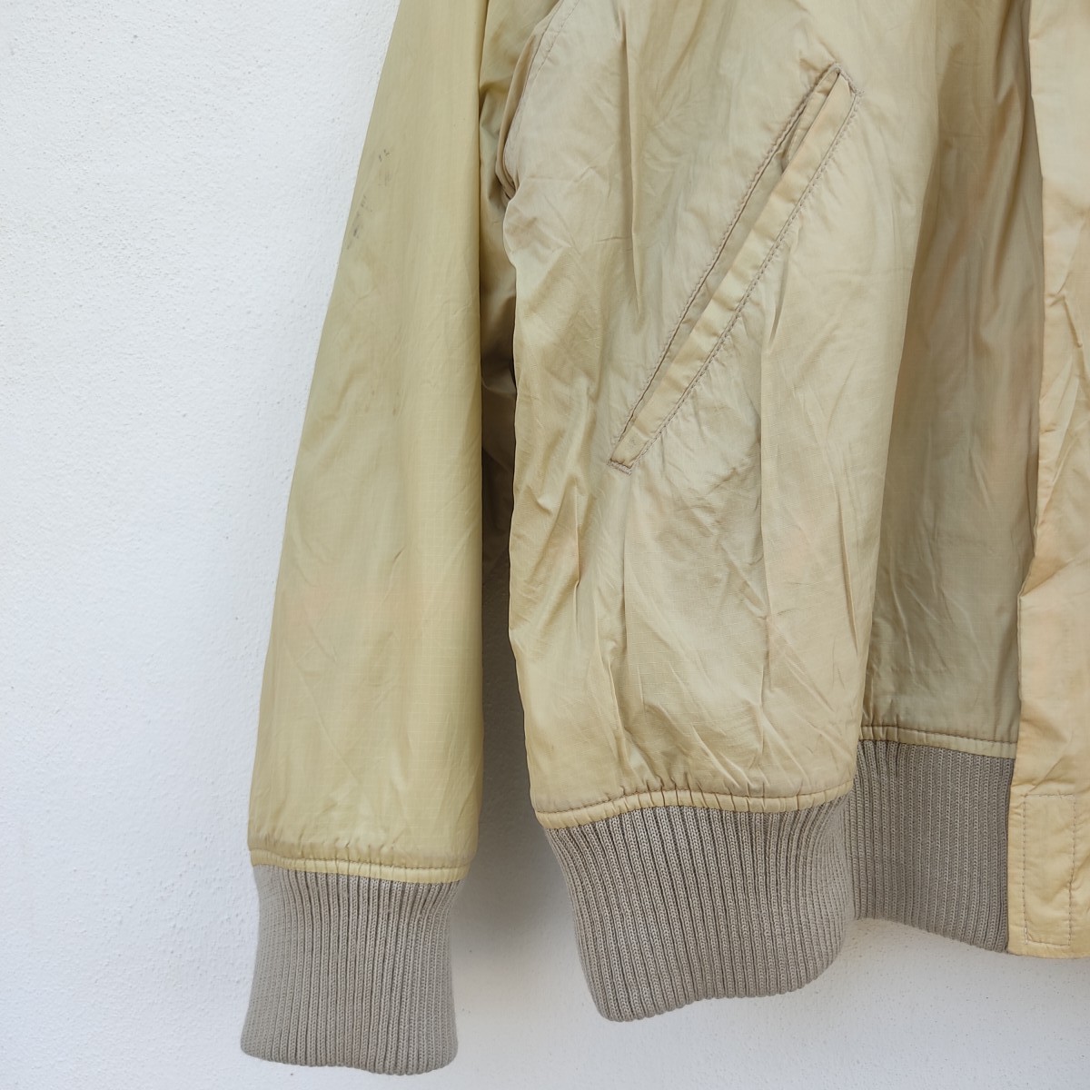Yohji Yamamoto Ys Cropped 90s Men Bomber Wool Sherpa Jacket - 4