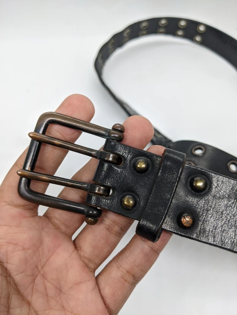 Vintage Yohji Yamamoto leather belt - 6