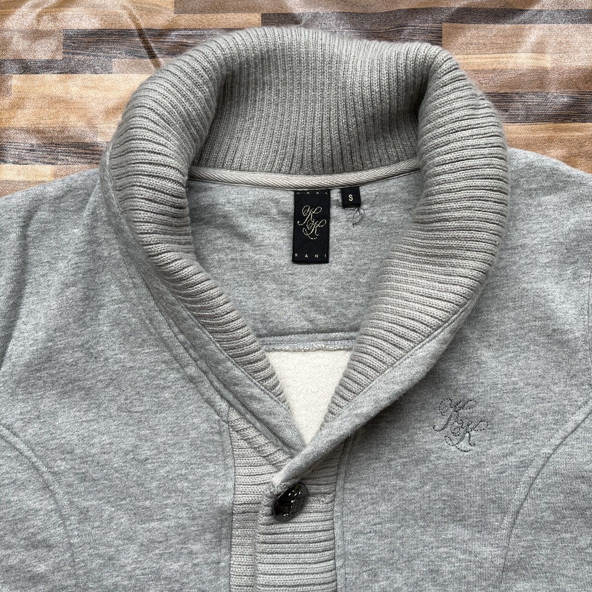 Nice Karl Kani Sweater Sweatshirt Buttons Up Japanese - 5