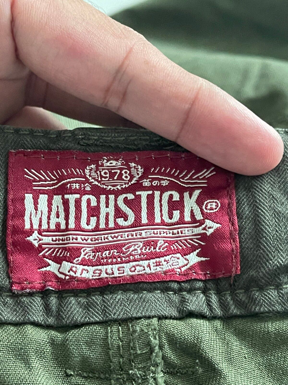 Japanese Brand - Matchstick Multipockets Cargo Pants - 5