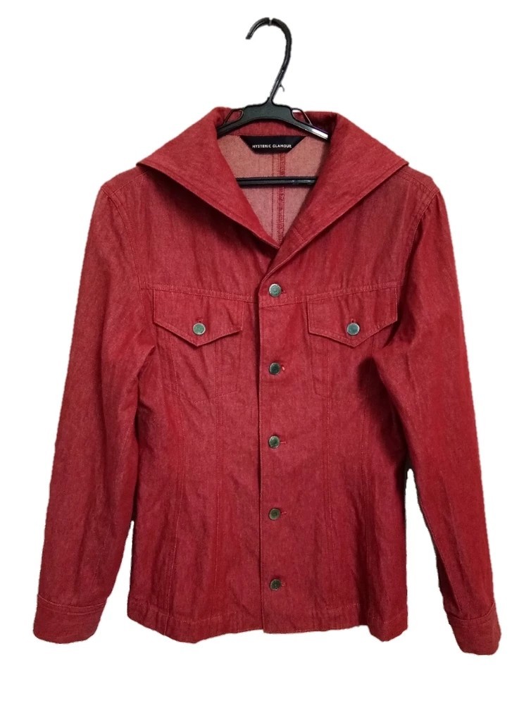 Hysteric Glamour shawl collar Denim Jacket - 1
