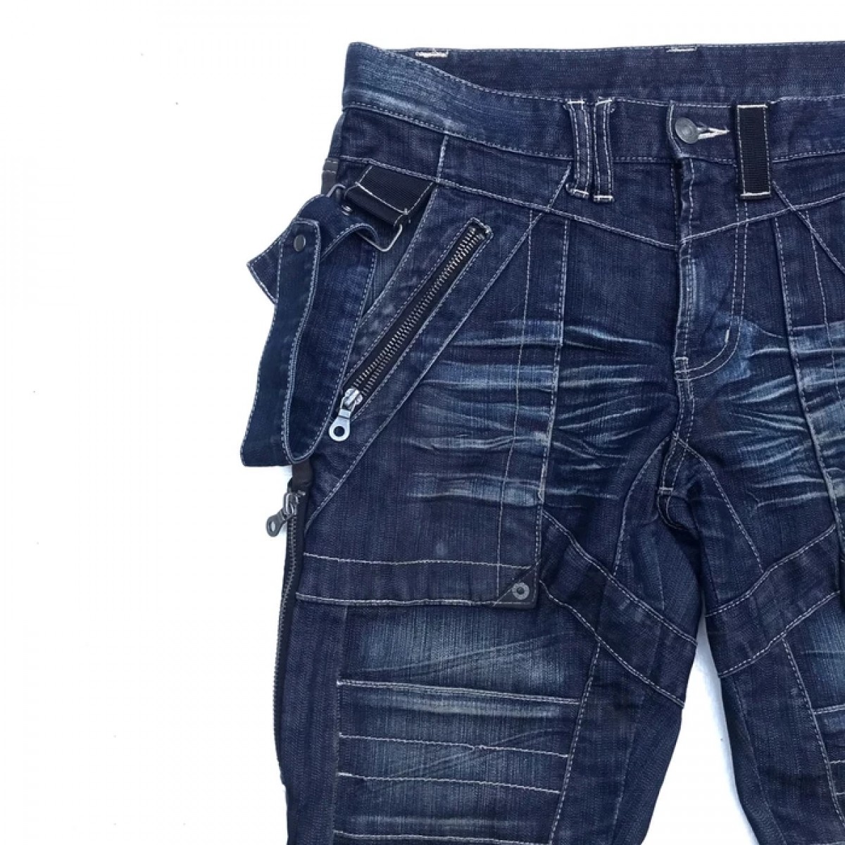 PPFM - Distressed PPFM Rework Denim - 4