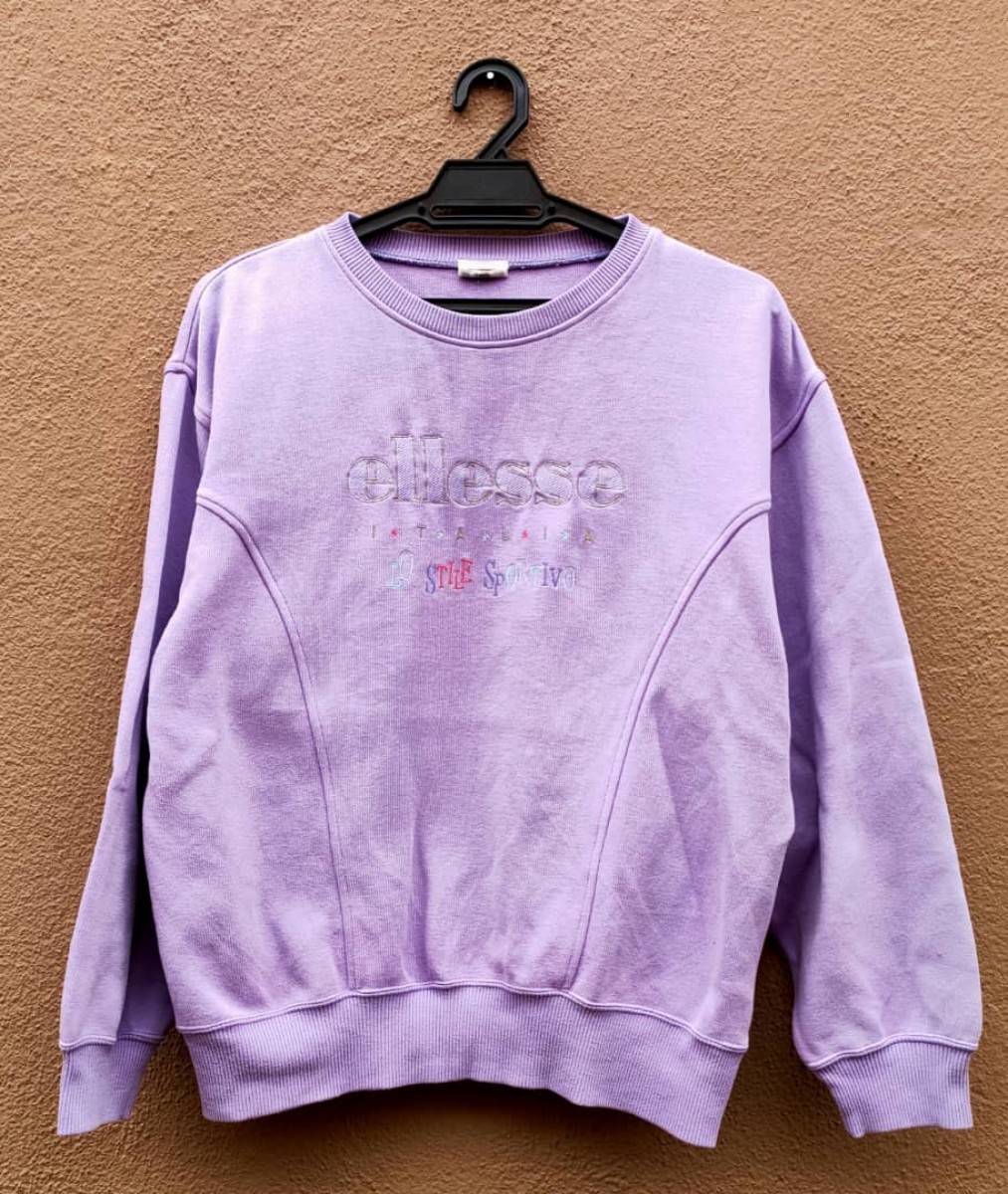 Ellesse - Embroidered Multicolor Logo Jumper - 1