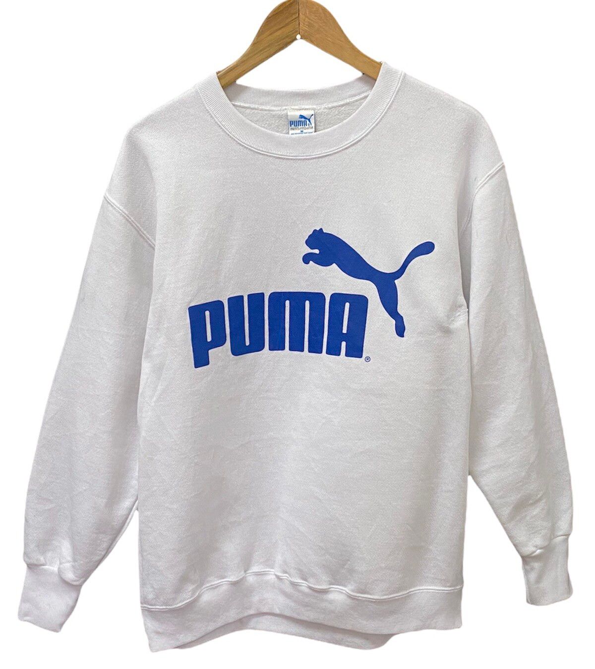 Vintage - 🔥PUMA DEADSTOCK MADE IN USA SWEATSHIRT BIG LOGO - 1