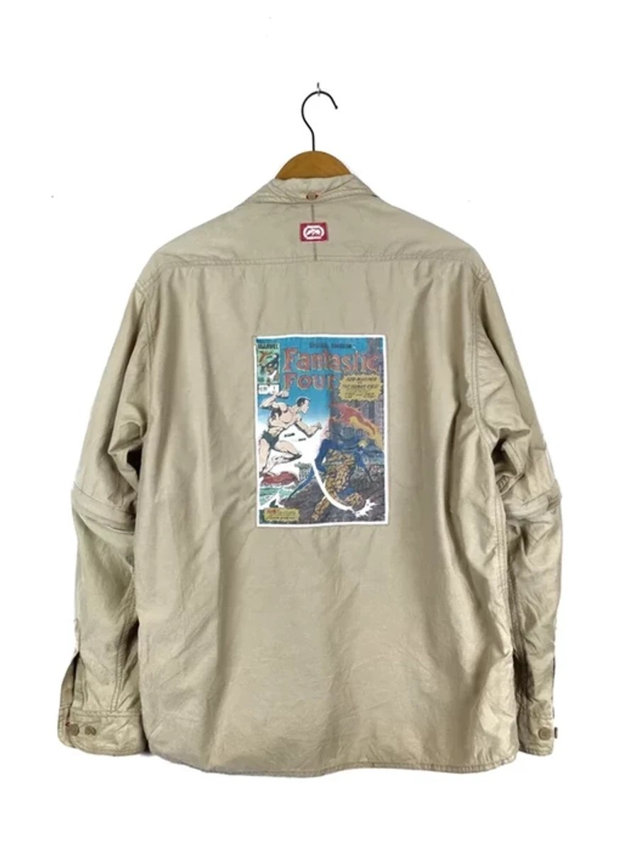 Ecko Unltd. - Ecko x Marvels Fantastic 4 Button Up Shirts Light Jacket - 1