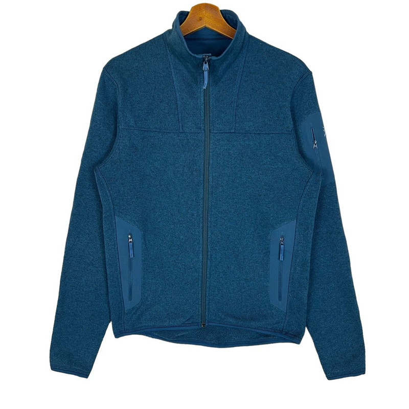Arc’Terryx Men Fleece Zip Up Jacket Size Small - 1
