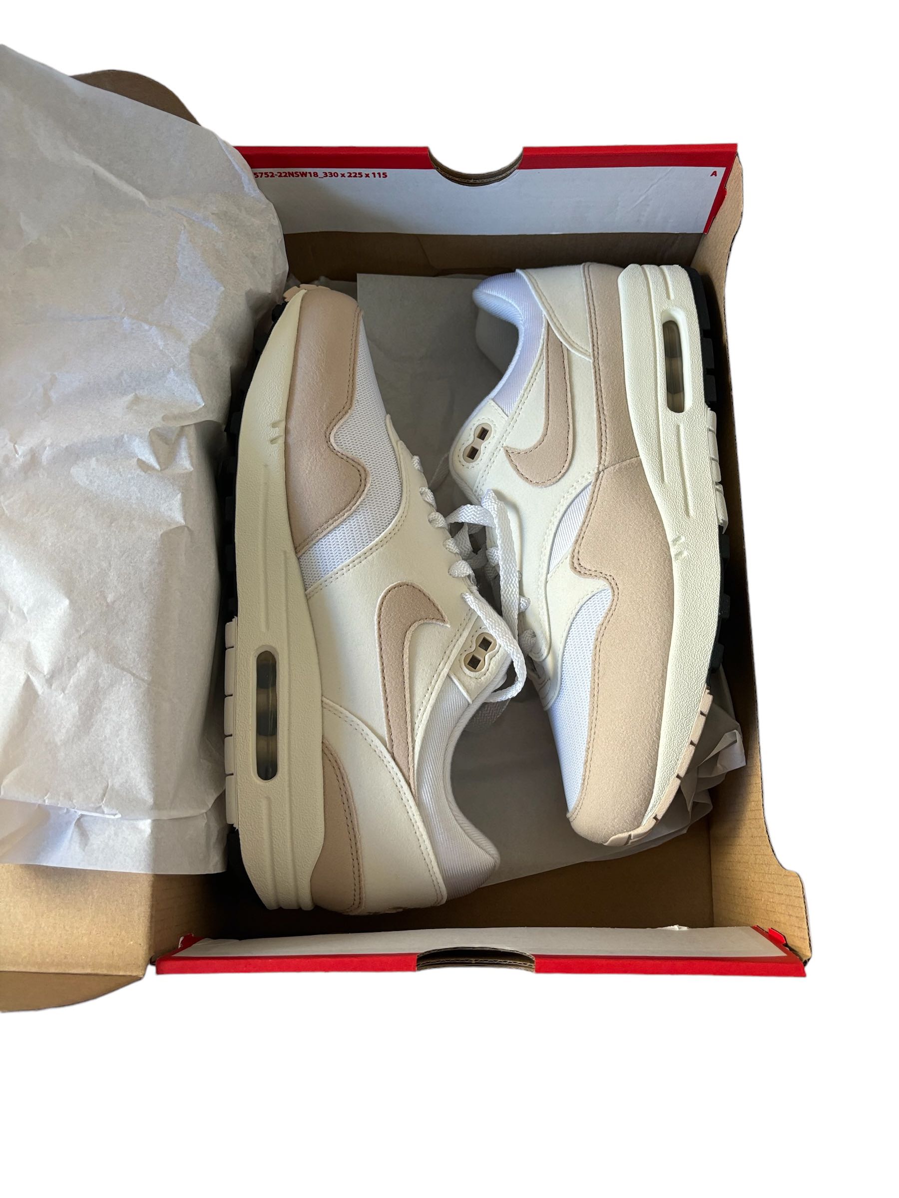 Nike air max 1 pale ivory sanddrift  - 2