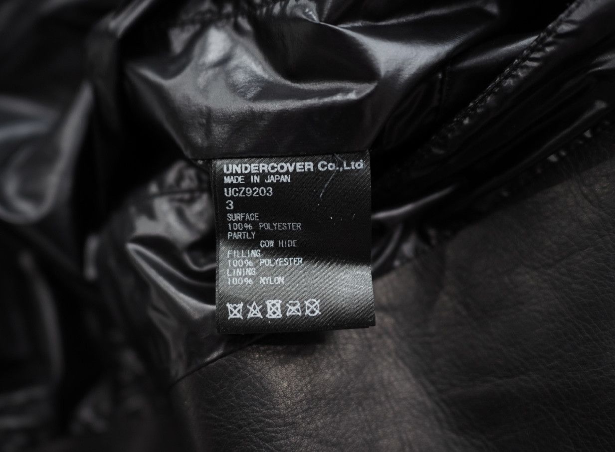 Sacai x Undercover Edition Leather Double Rider's Jacket - 6