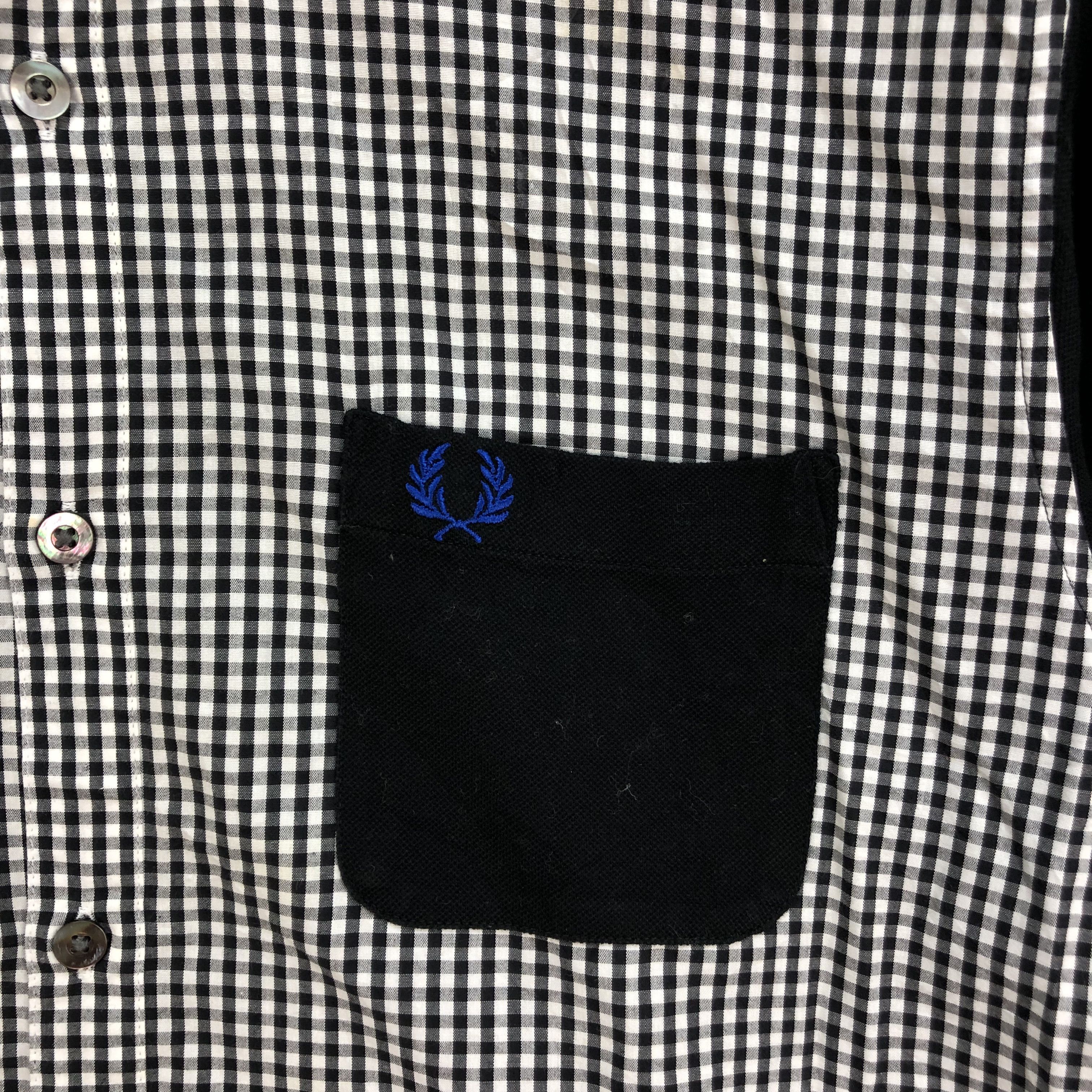 Fred Perry Checked Button Ups Polo Shirts #6023-218 - 3