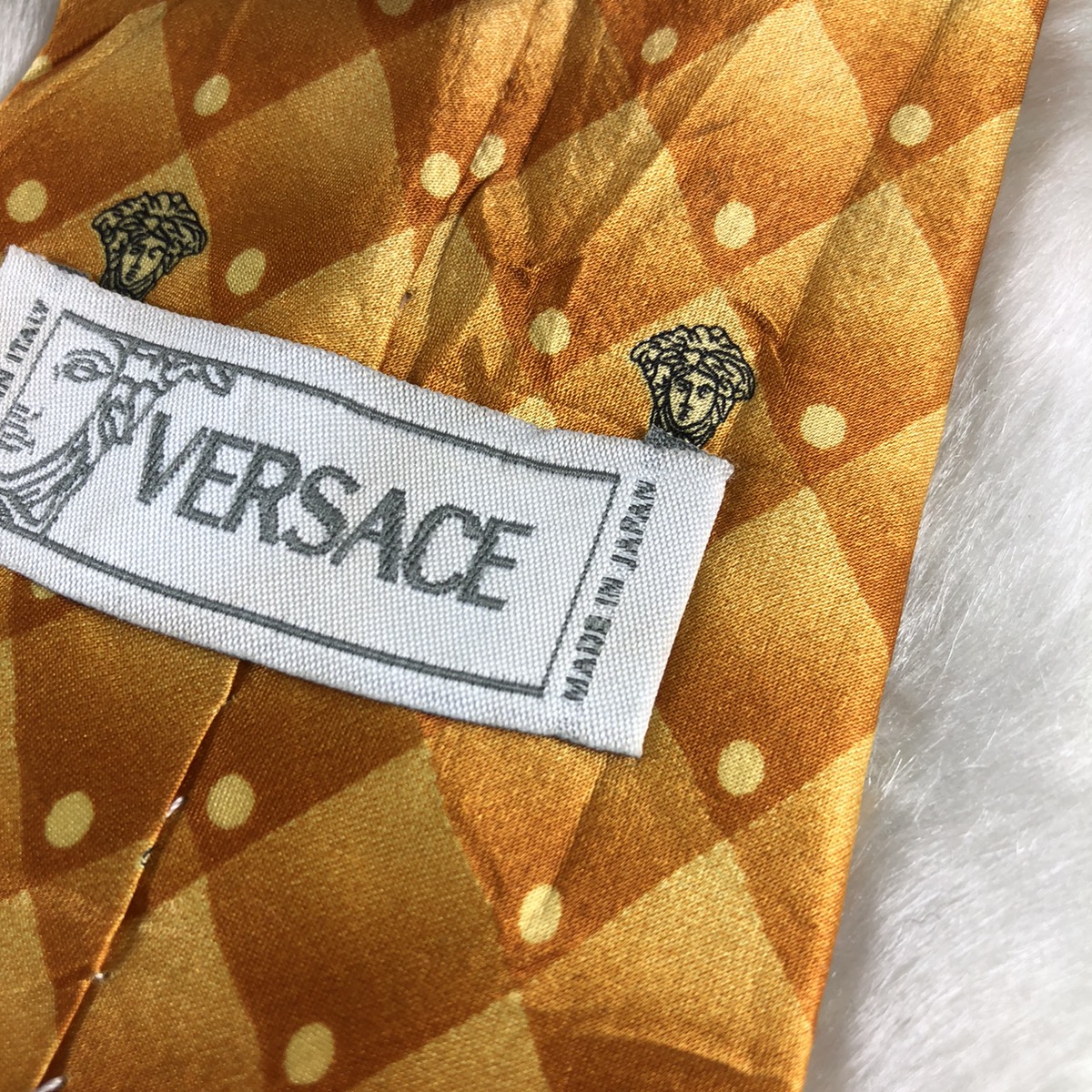 Vintage Versace monogram Silk Tie - 5