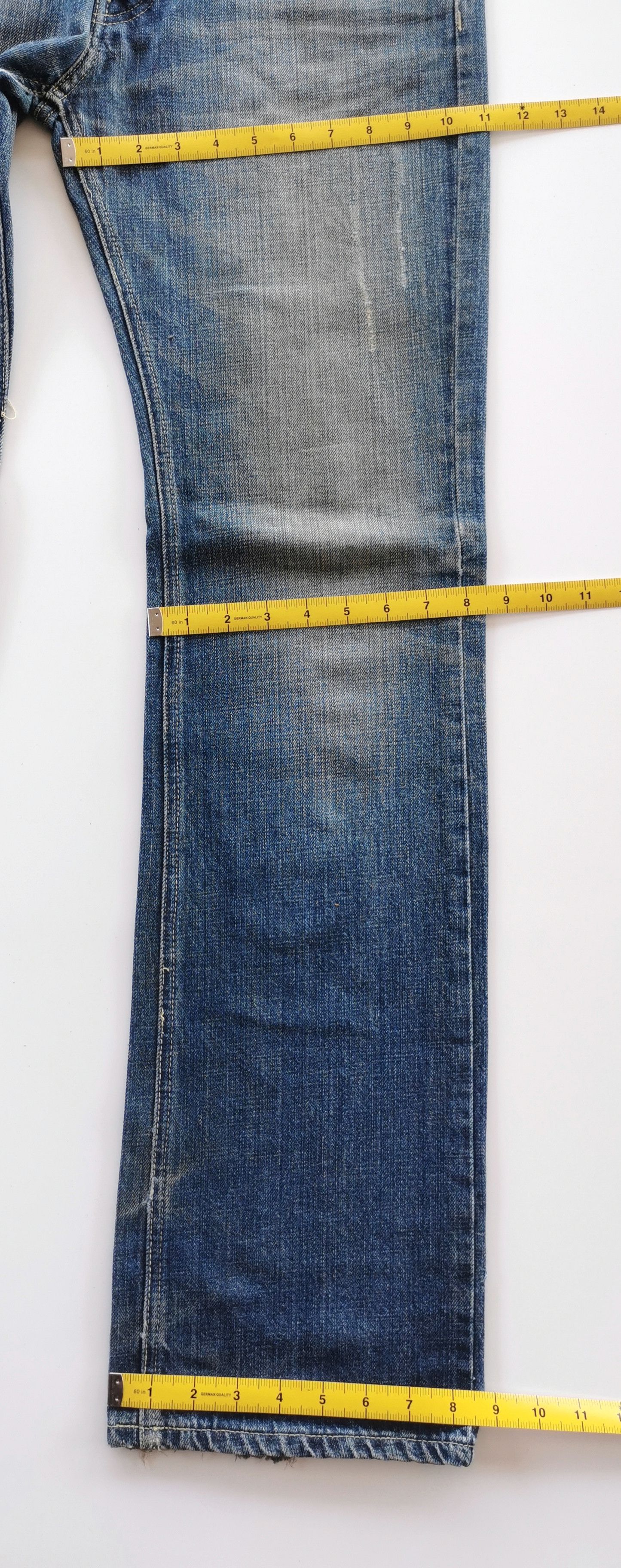 Burberry Slim Straight Distressed Jeans - 13