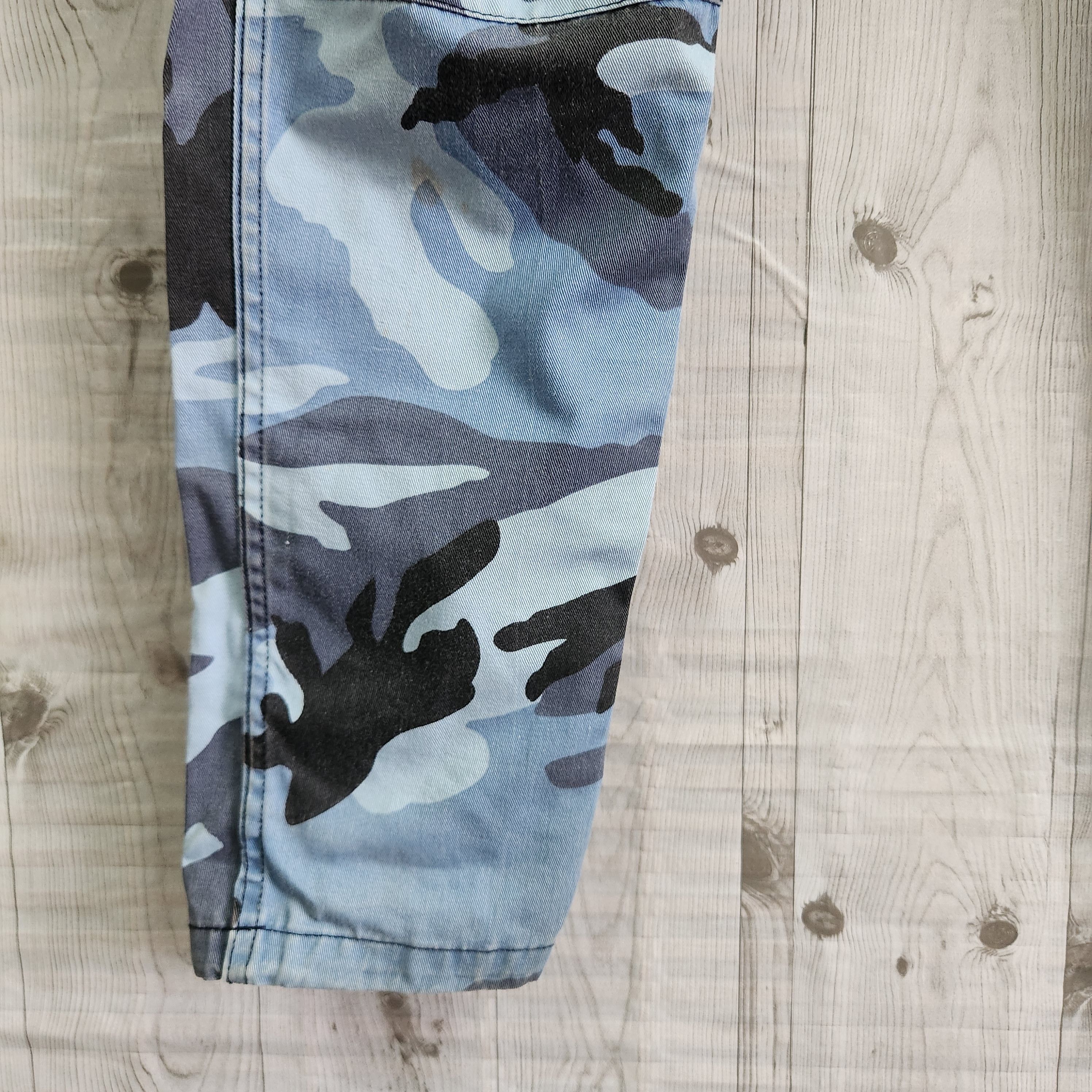 Camouflage Cargo Pants Multipockets Japanese Brand - 7