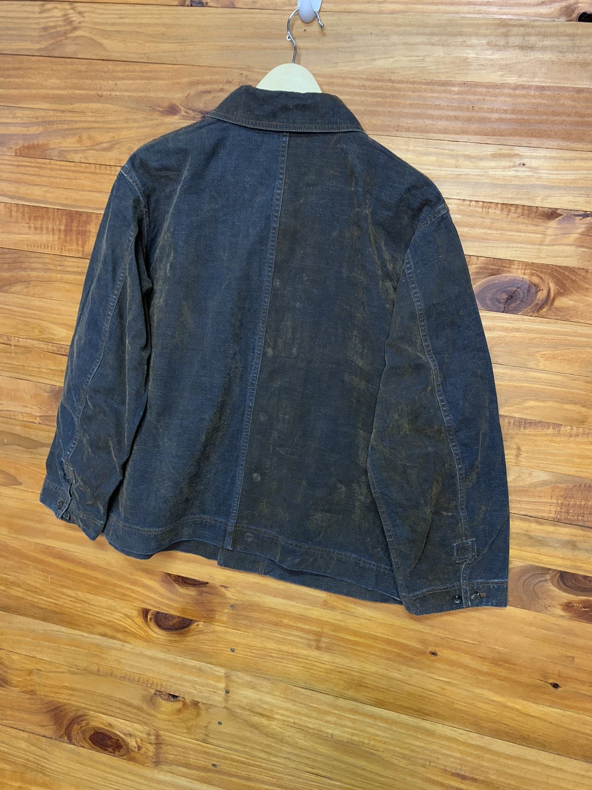 Issey Miyake - Vintage 90s Hai Sporting Gear Issey Miyake Denim Jacket - 6