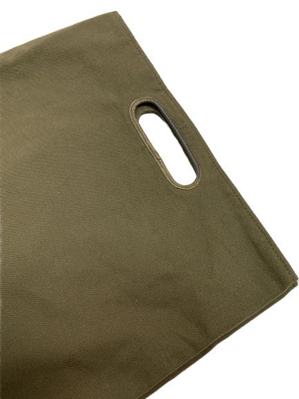 AW99 HELMUT LANG canvas military long tote bag - 4