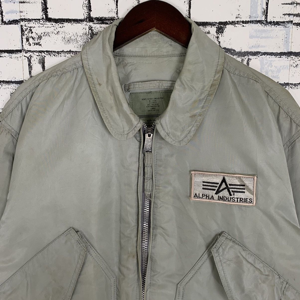 Alpha Industries CW Flight Jacket Alpha Bomber Jacket - 2