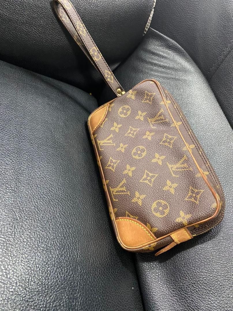 Authentic LOUIS VUITTON Mrlyn Dragon Clucth Bag - 14