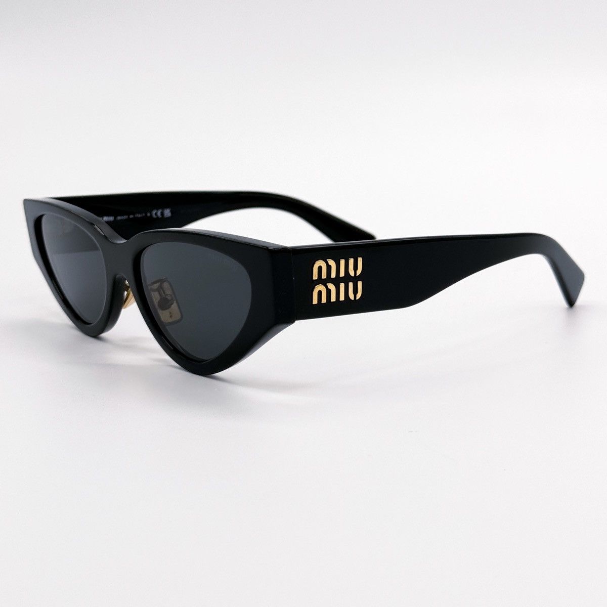 NEW MIU MIU SMU 03Z 1AB5S0 BLACK MU03ZS 1AB5S0 SUNGLASSES - 5