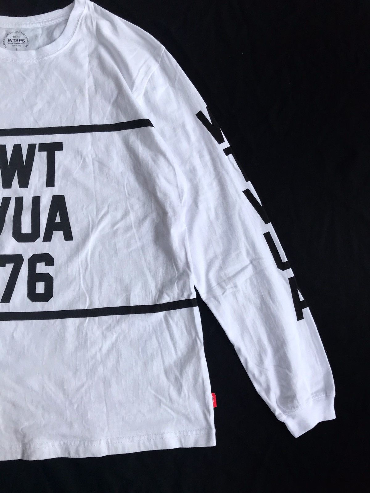 Wtaps WTVUA76 Long Sleeve Tshirt Made in Japan - 5
