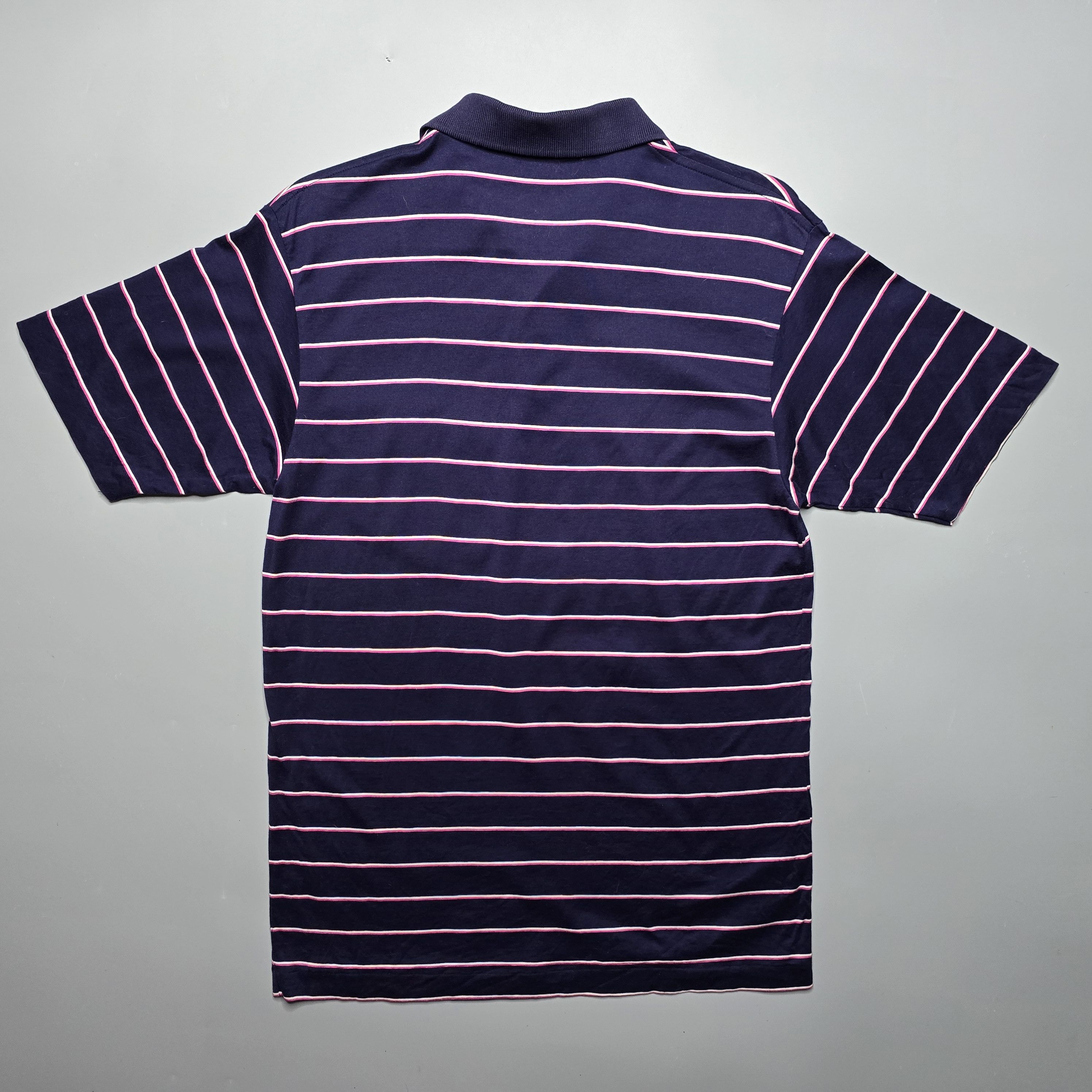 Yves Saint Laurent - Vintage Striped Pocket Polo Shirt - 2