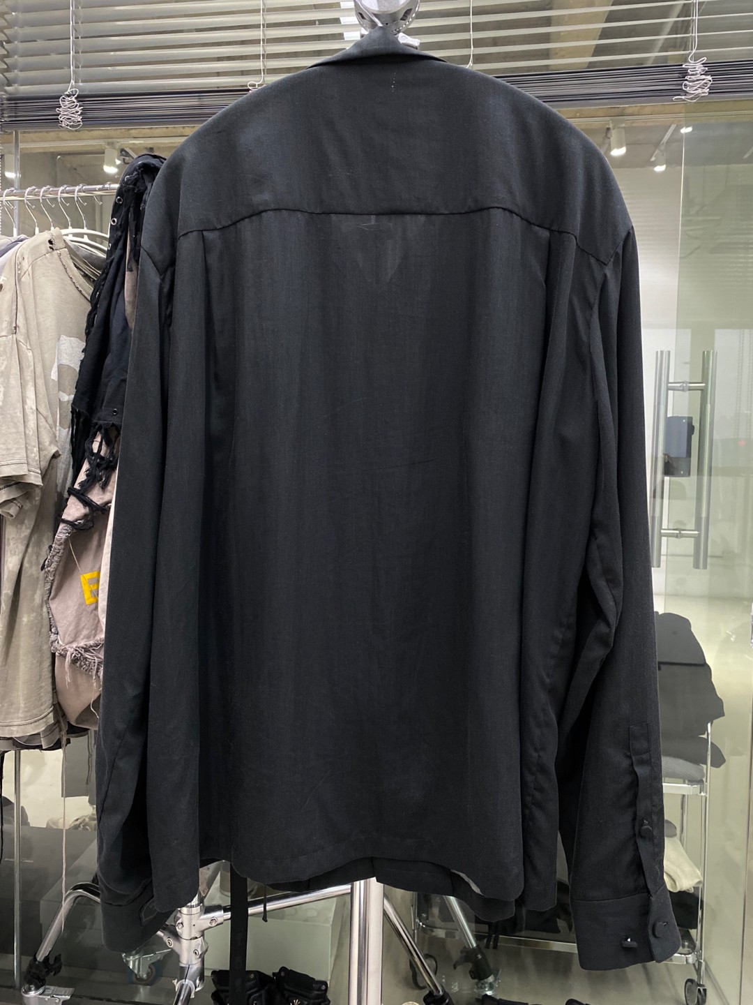 Undercover 20SS Cuban collar Monroe shirt - 3