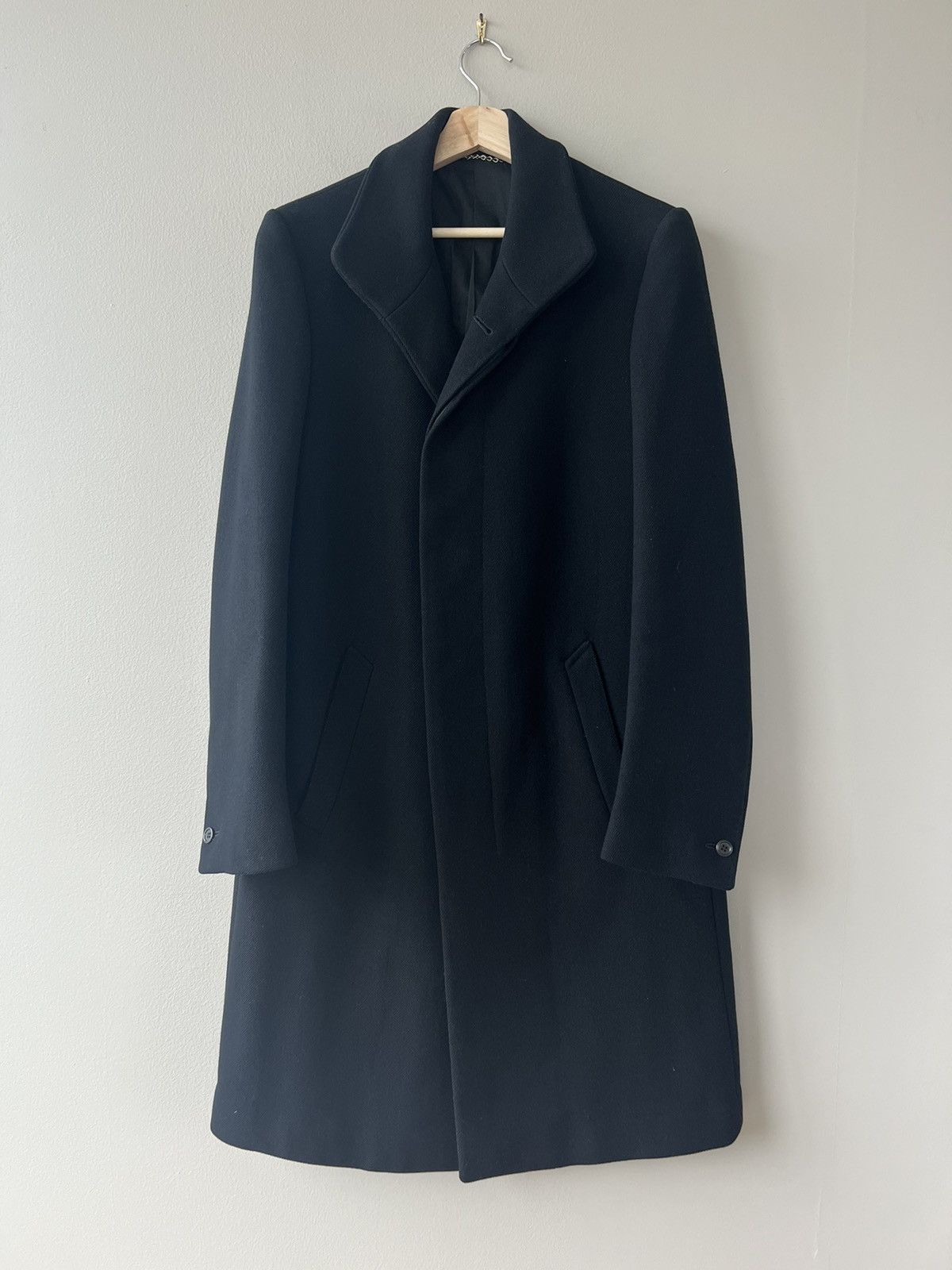 AW01 “Public Freedom” High-Neck Coat - 1