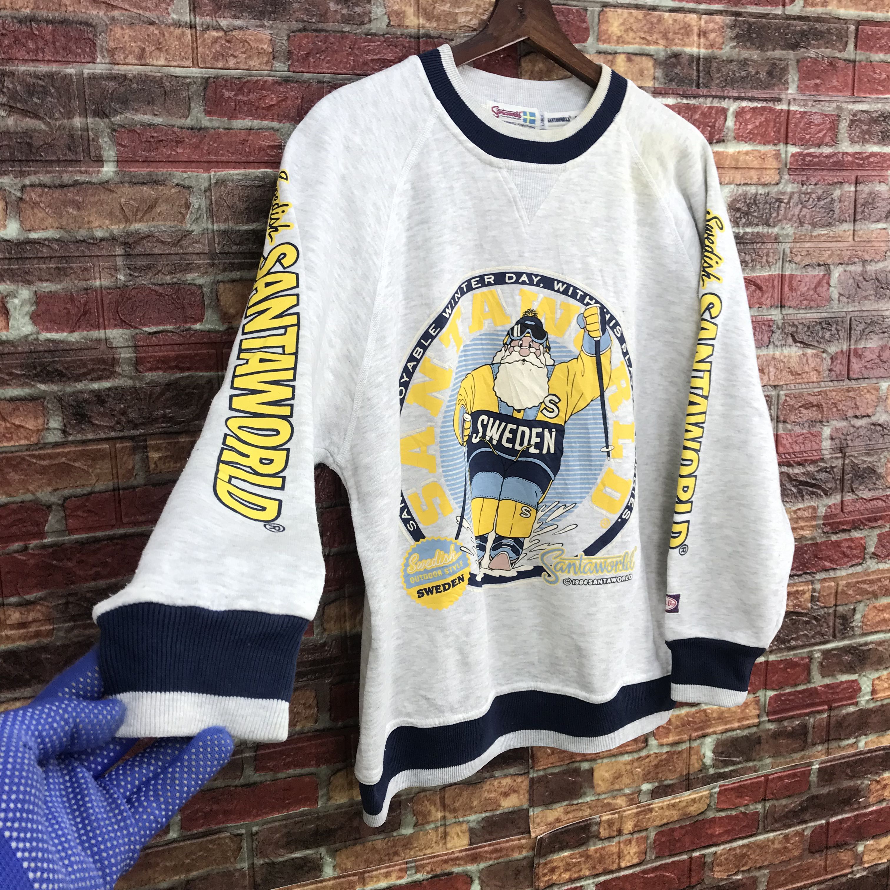 Vintage 1984 Santaworld sweden crewneck jumper sweatshirt - 5