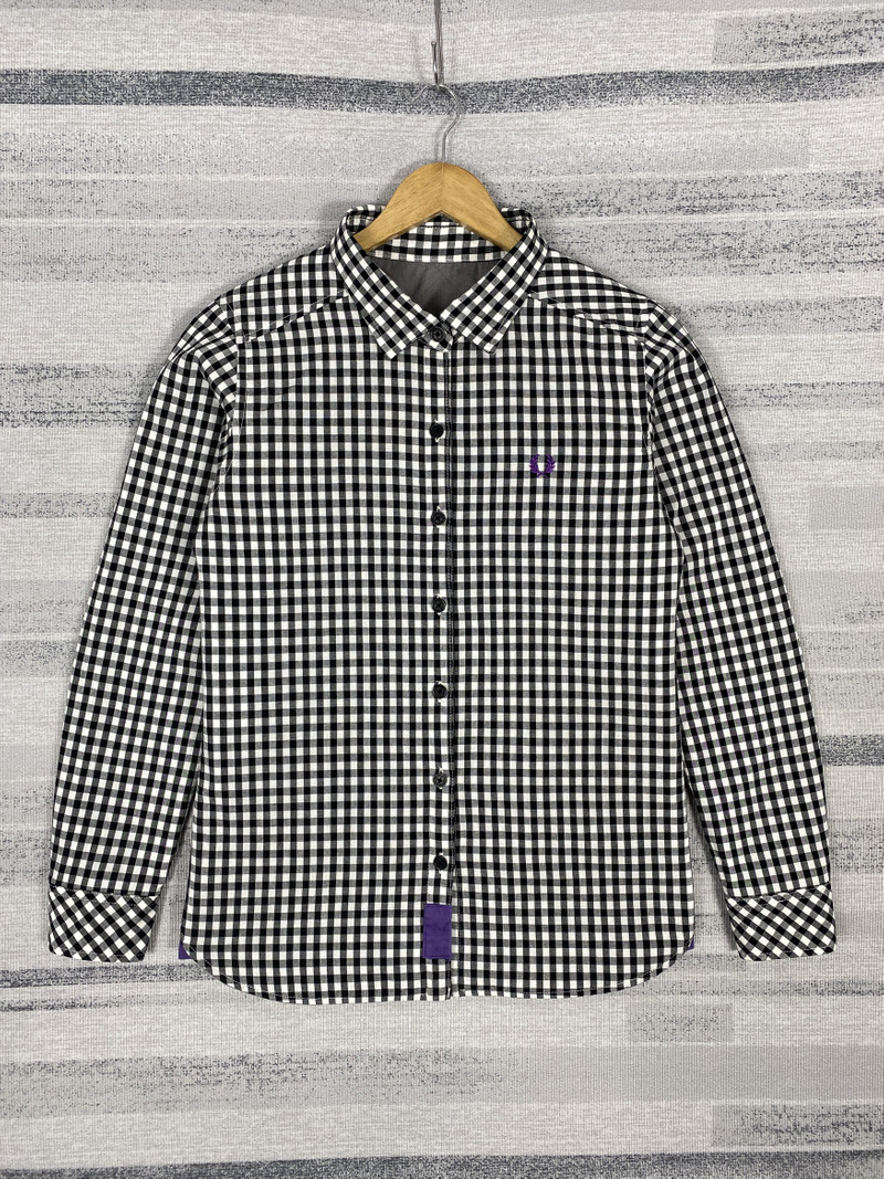 Fred Perry Checkered Reversible Jacket K0164 - 1