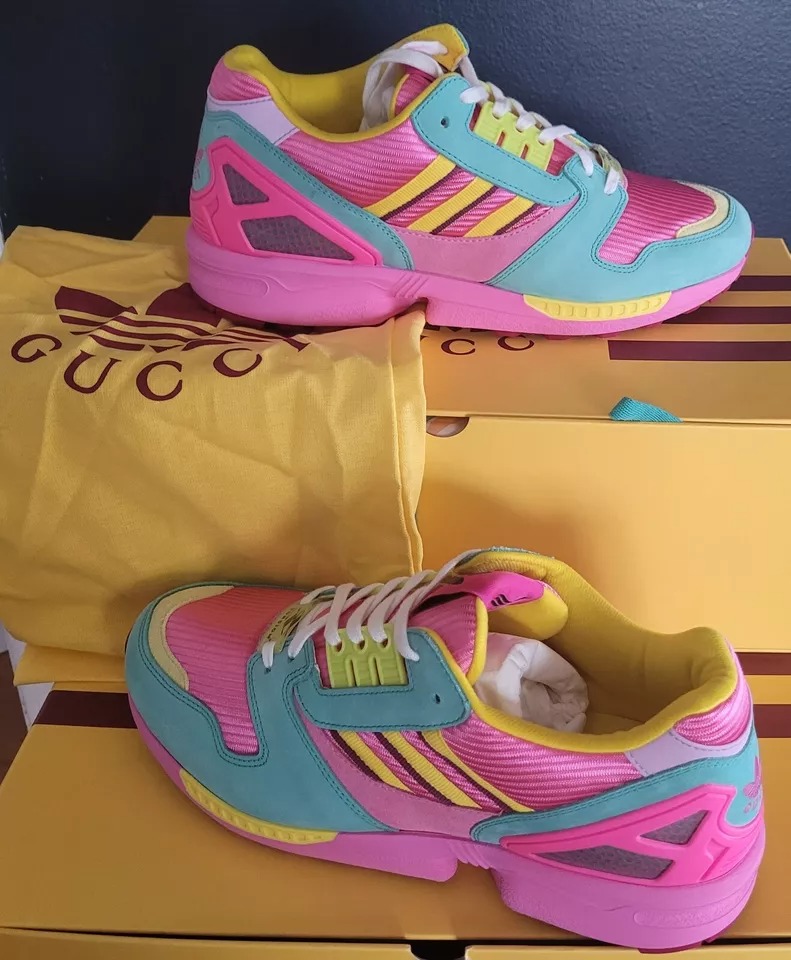 GUCCI x ADIDAS ZX 8000 "PINK STRATA" WOMEN - 2