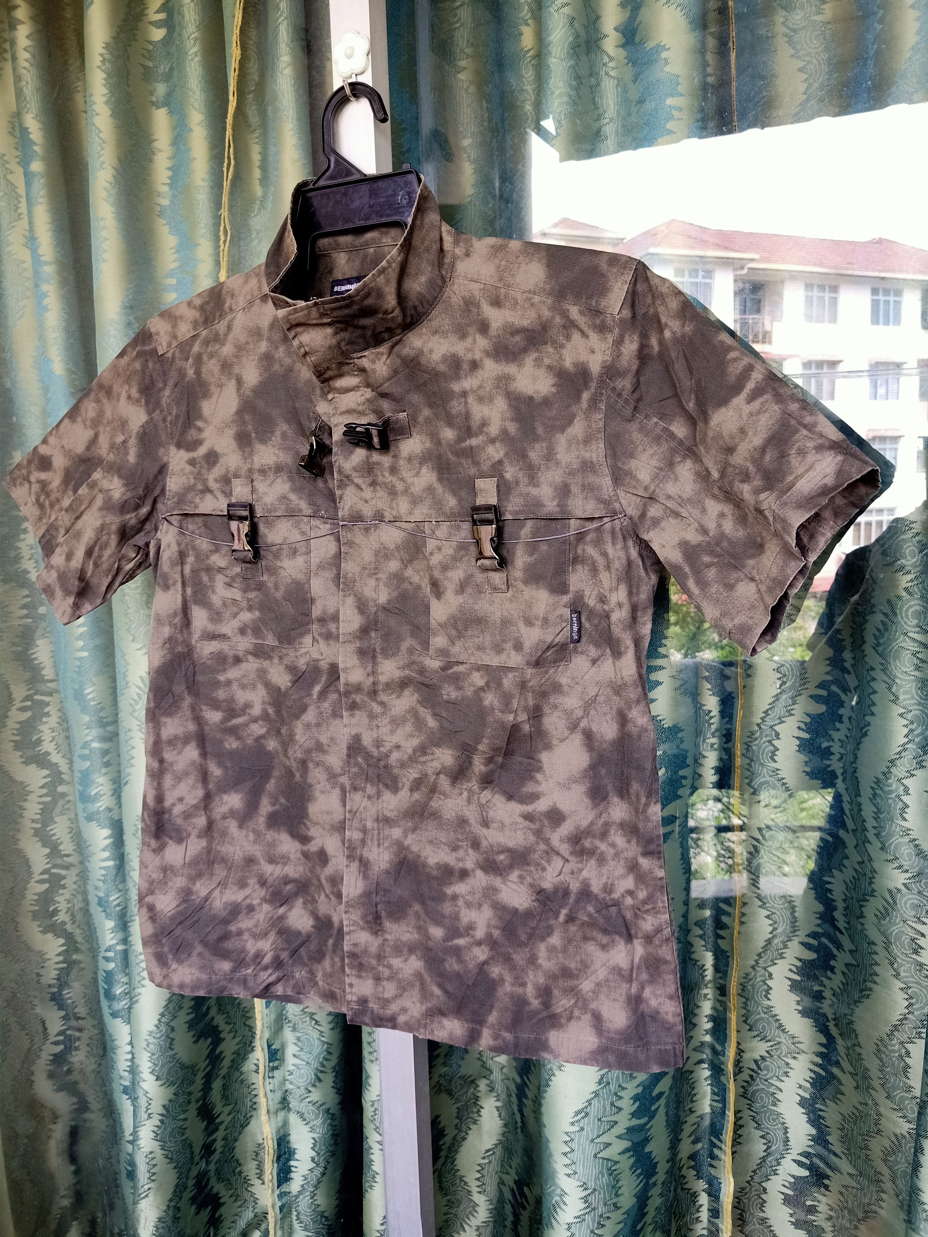 Designer - Camo Berning-sho Military style Shirt - 2