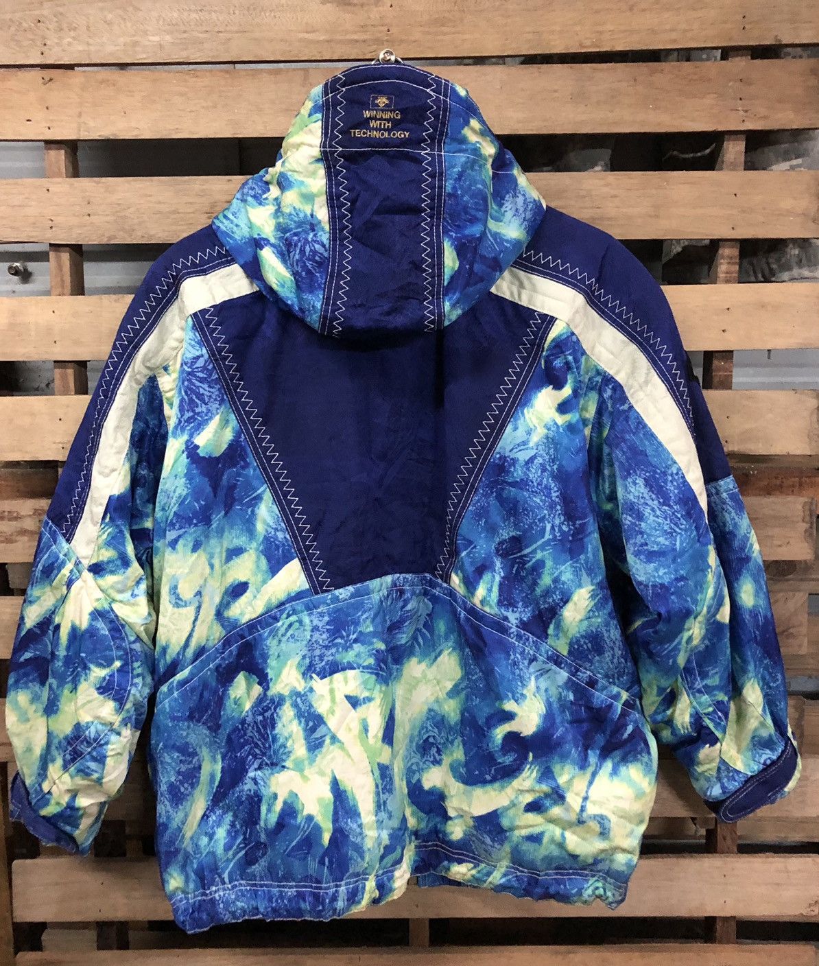 Descente Art International Ski Team Jacket Nice Design - 2