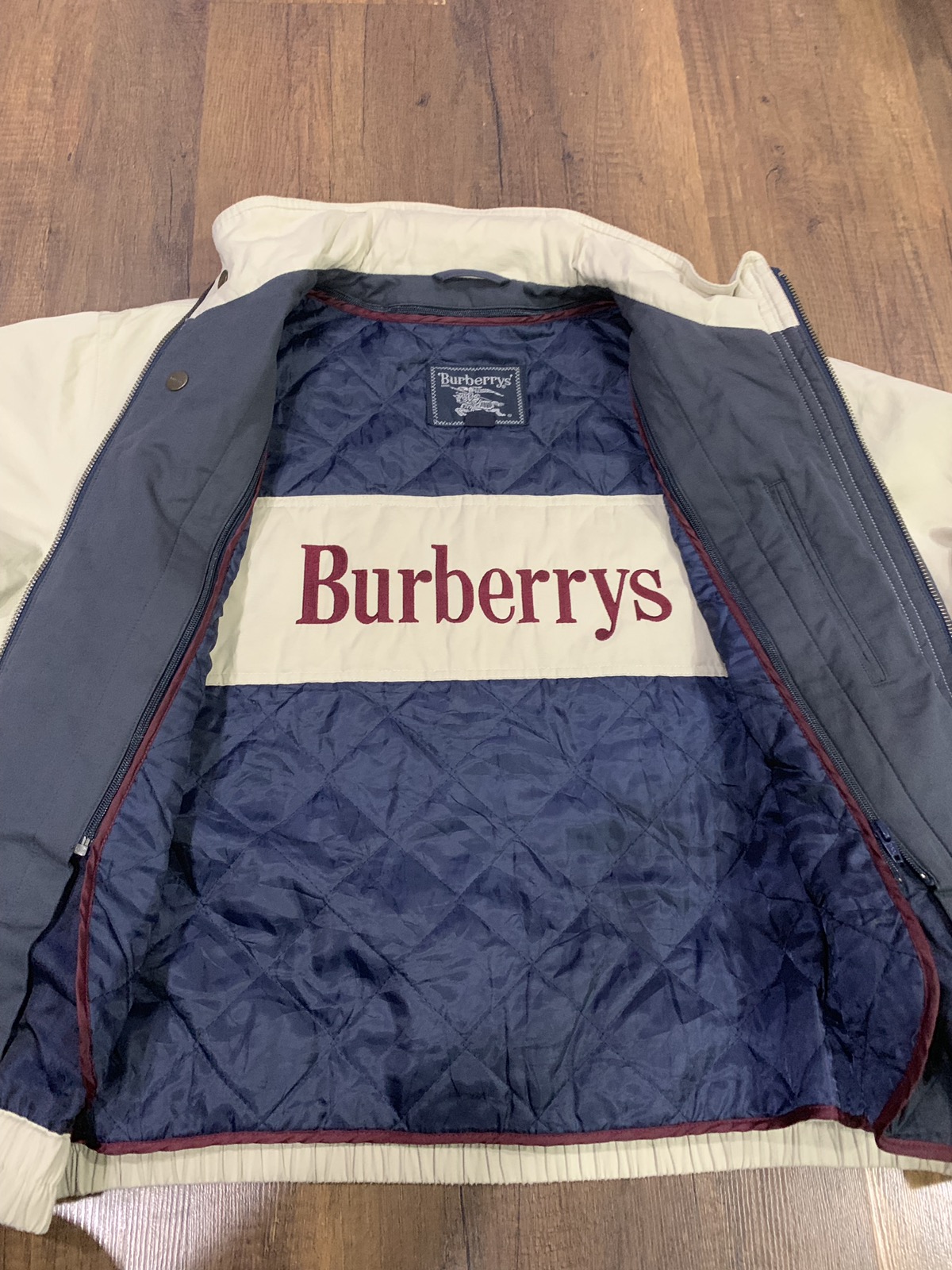 Authentic vintage BURBERRY harrington jacket - 3