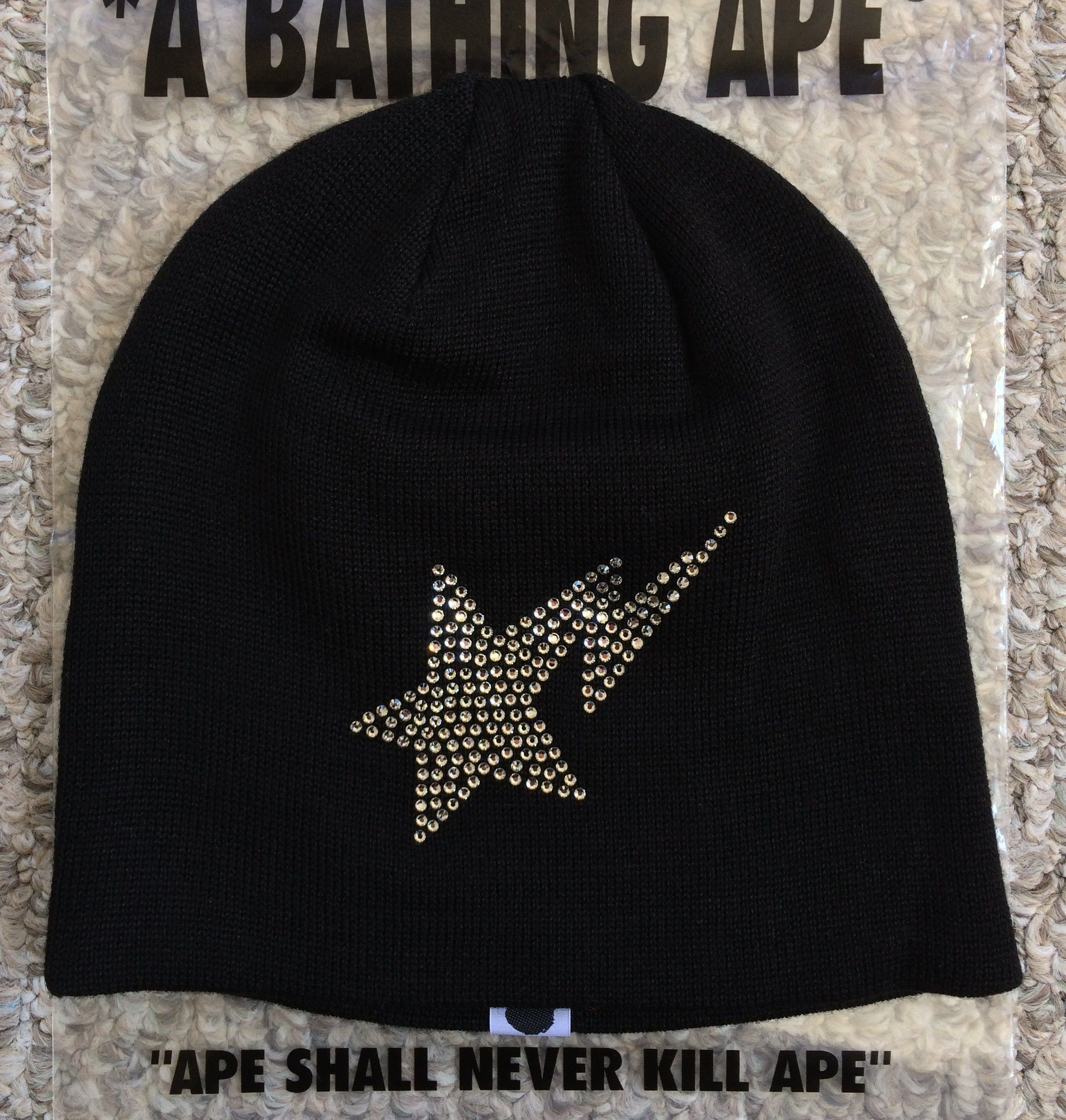 F/W 2006 Bapesta Swarovski Beanie - 1