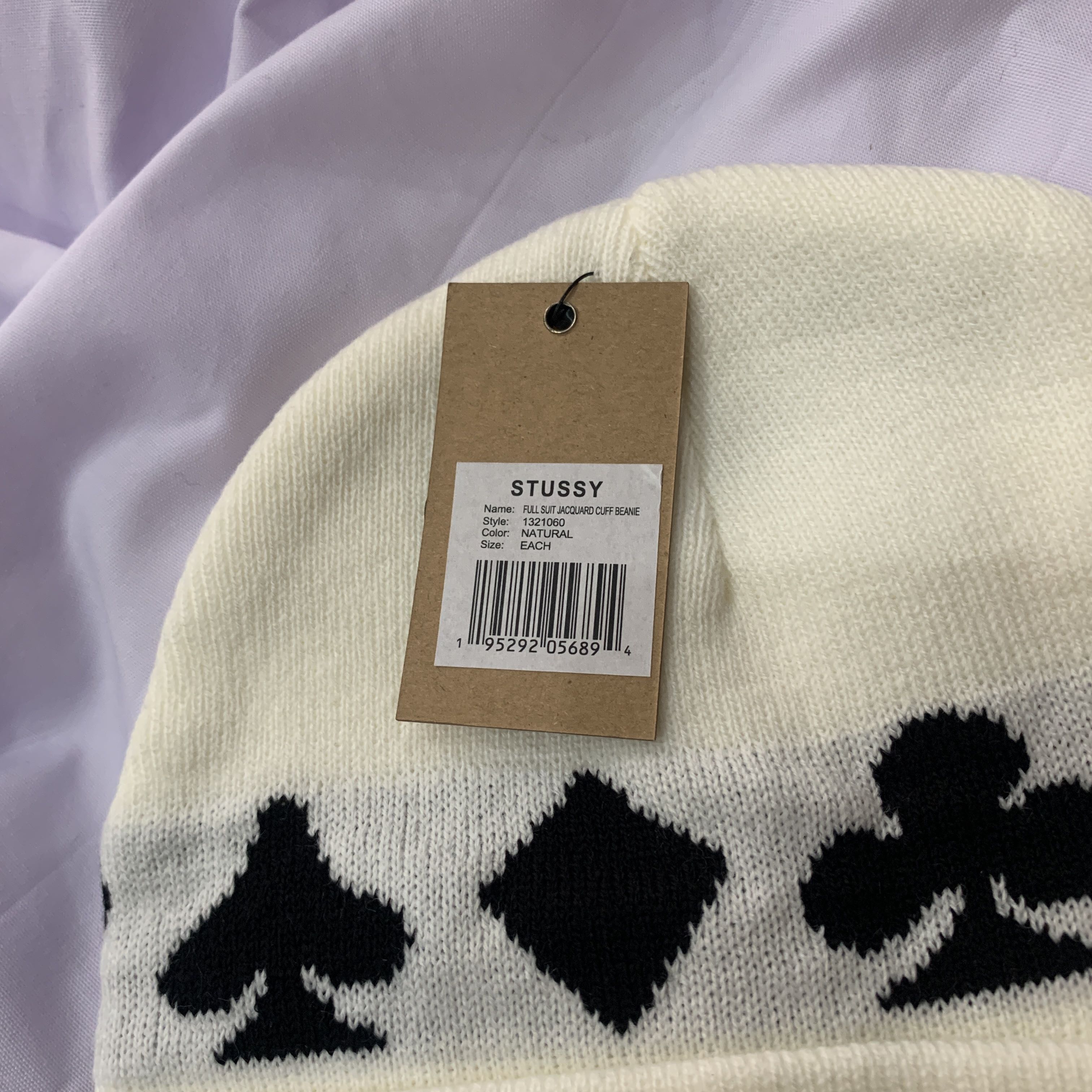 Stussy full suit jacquard cuff beanie - 2