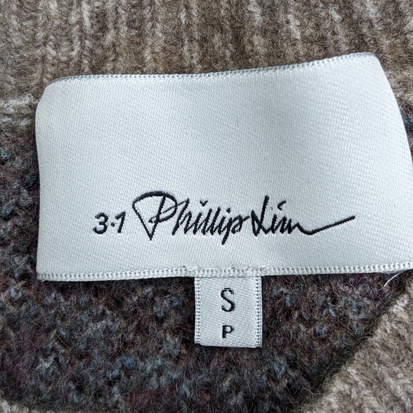 3:1 Phillip Lim Wool/Yak blend Spotted Leopard Print Sweater Small - 3