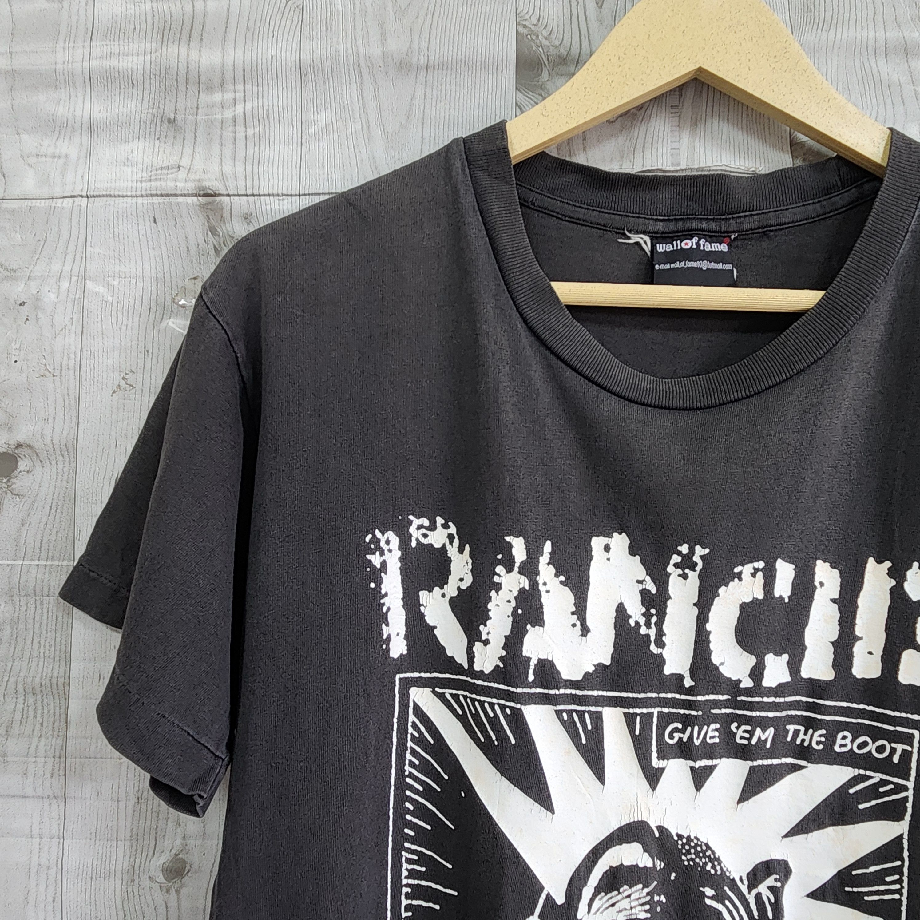 Vintage 2000s Rancid Give Em The Boot TShirt Single Stitch - 7