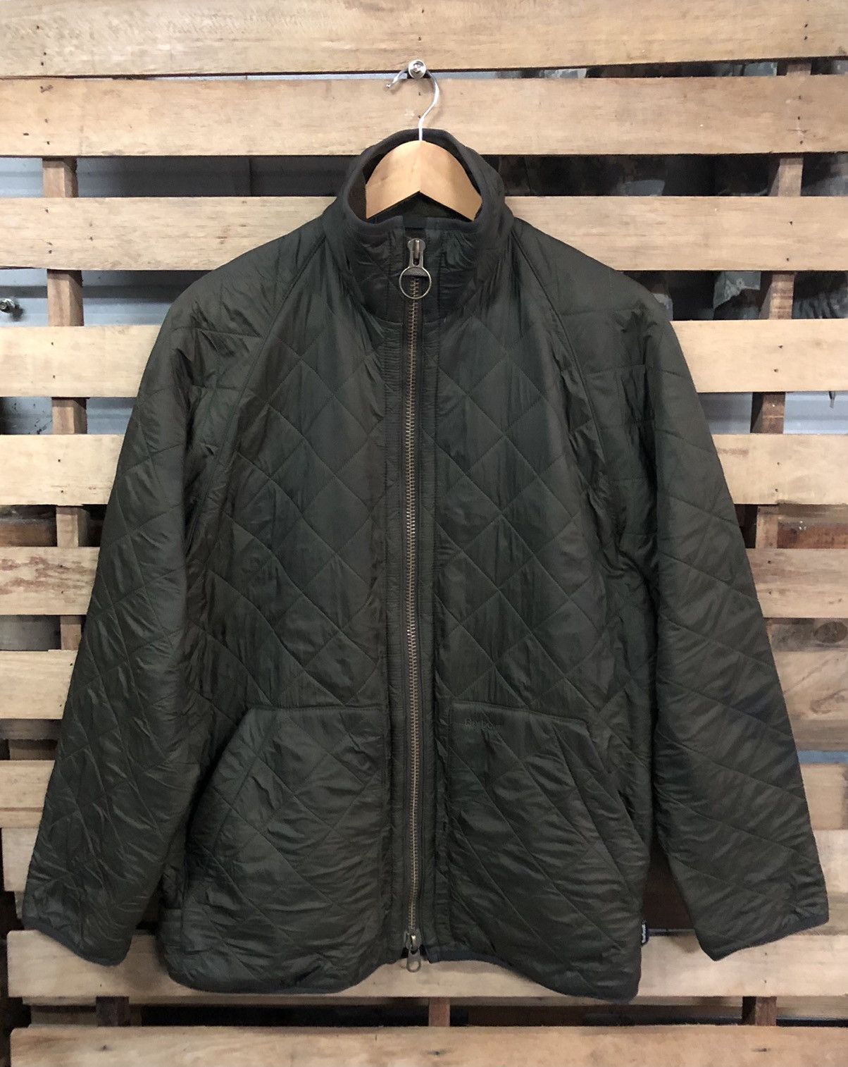 Barbour Lined Quilted Down Jacket - 1