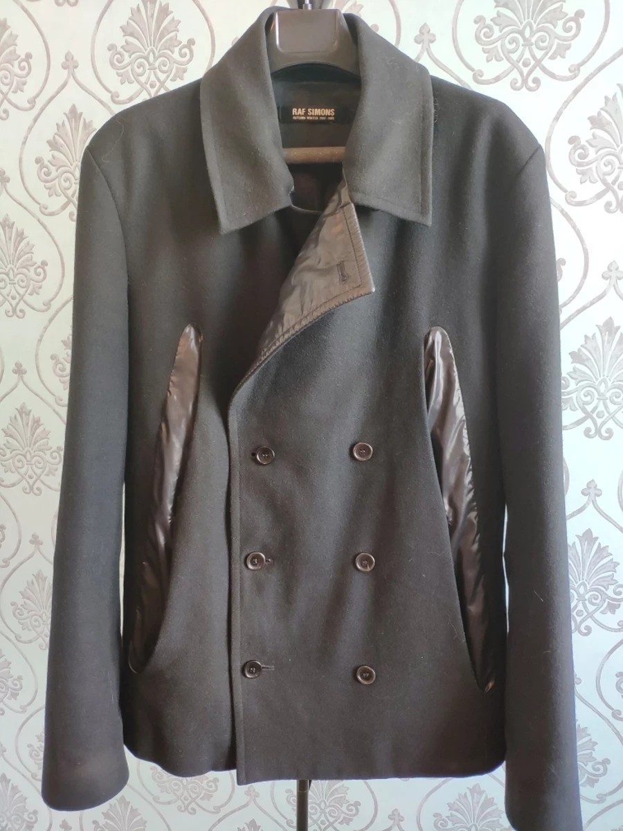 ARCHIVE ! FW2007 double breasted wool coat - 4