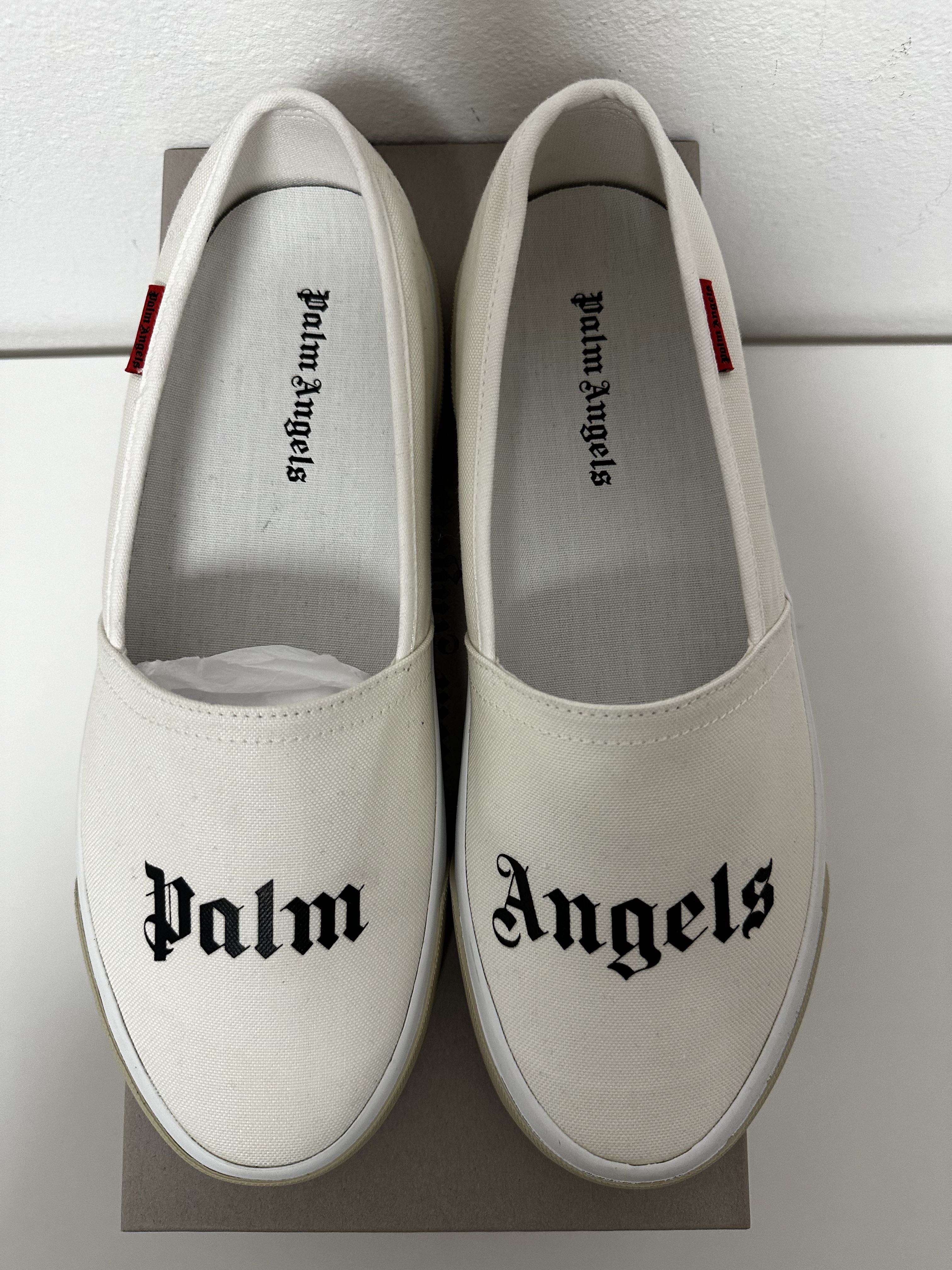 Palm Angels Logo Print Slip-on Sneakers - 3