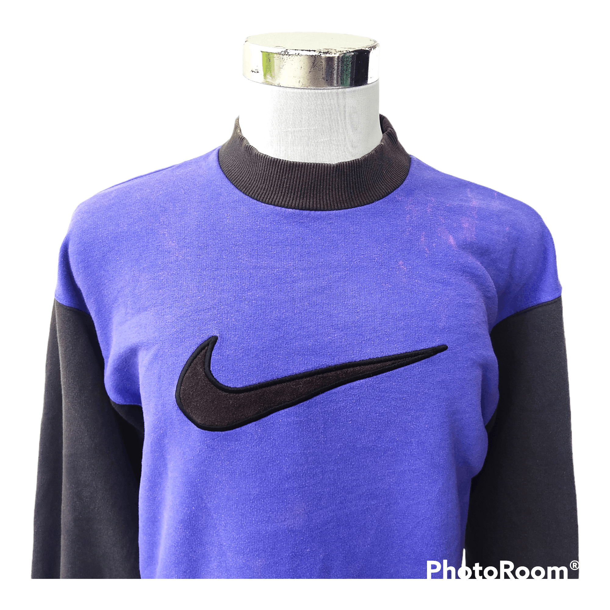 Vintage 90s Nike Big Swoosh Sweatshirt - 2