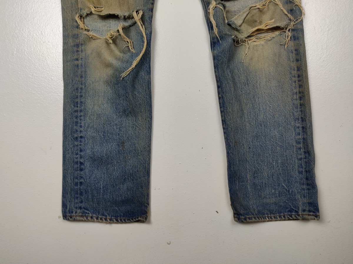 532 Destroyed Denim Bottom Jeans - 5