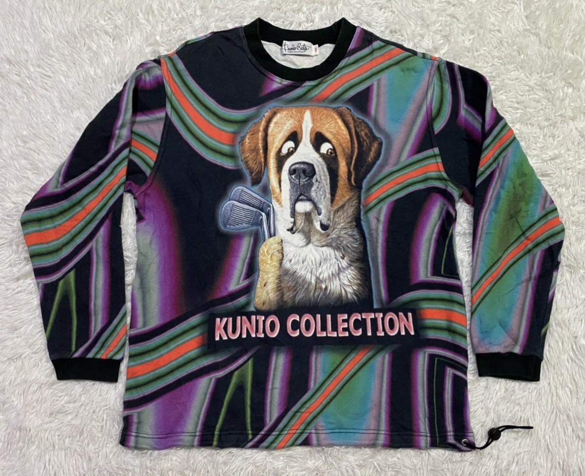 Designer - Kunio Sato Collection Fullprint Pullover Made in Japan - 4
