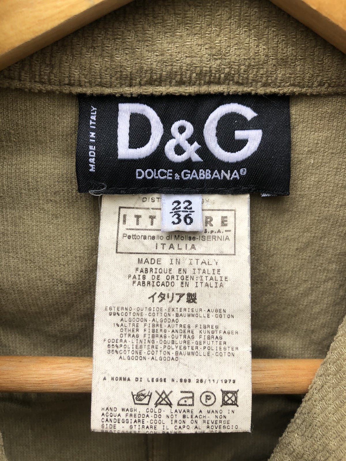 🟡Dolce& Gabbana indigo Coat Cropped - 8