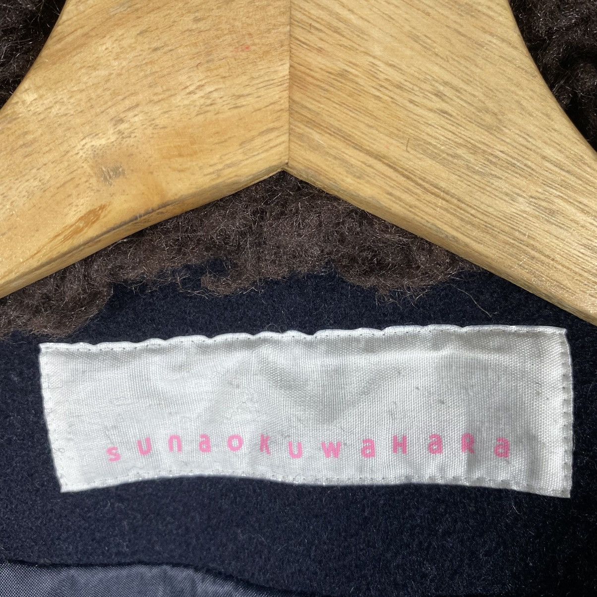 Vintage Sunaokuwahara Wool Button Jacket M Size - 7