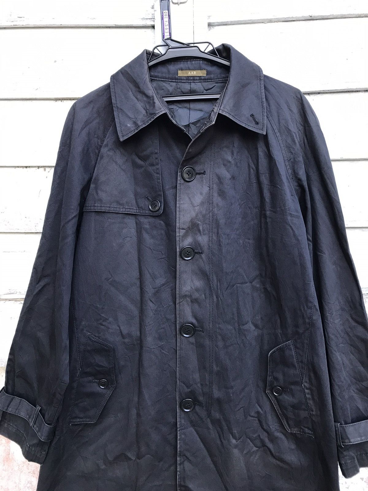 Yohji Yamamoto Against All Risk (A.R.R )Trench Coat - 4