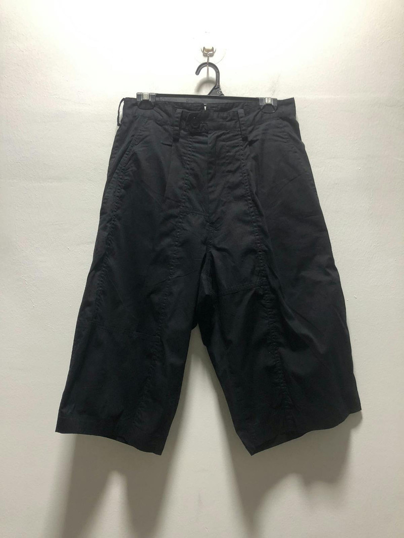 YOHJI YAMAMOTO Short Pants Y’S Military Buckleback Loose - 1